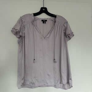 PAIGE Lilac Short Sleeve Top